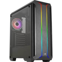 Boitier Moyen Tour ATX AeroCool Skyline v2 RGB avec panneau vitré (Noir)