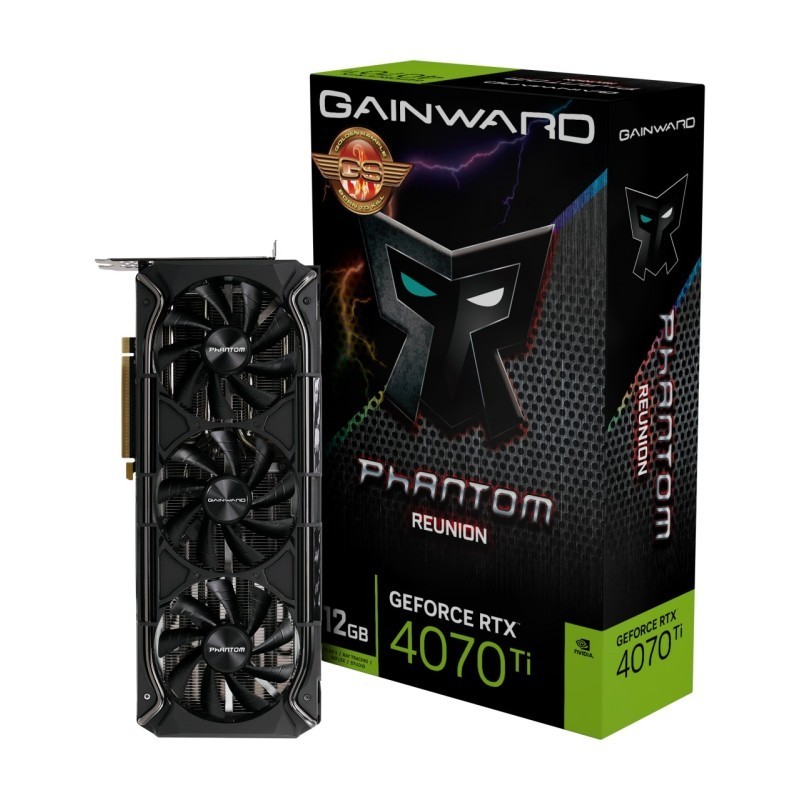 Carte Graphique Nvidia Gainward GeForce RTX 4070 Ti Phantom GS Reunion 12Go