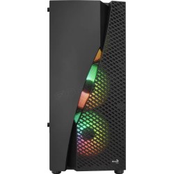 Boitier Moyen Tour ATX AeroCool Scape V3 RGB avec panneau vitré (Noir)