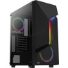 Boitier Moyen Tour ATX AeroCool Scape V2 RGB avec panneau vitré (Noir)