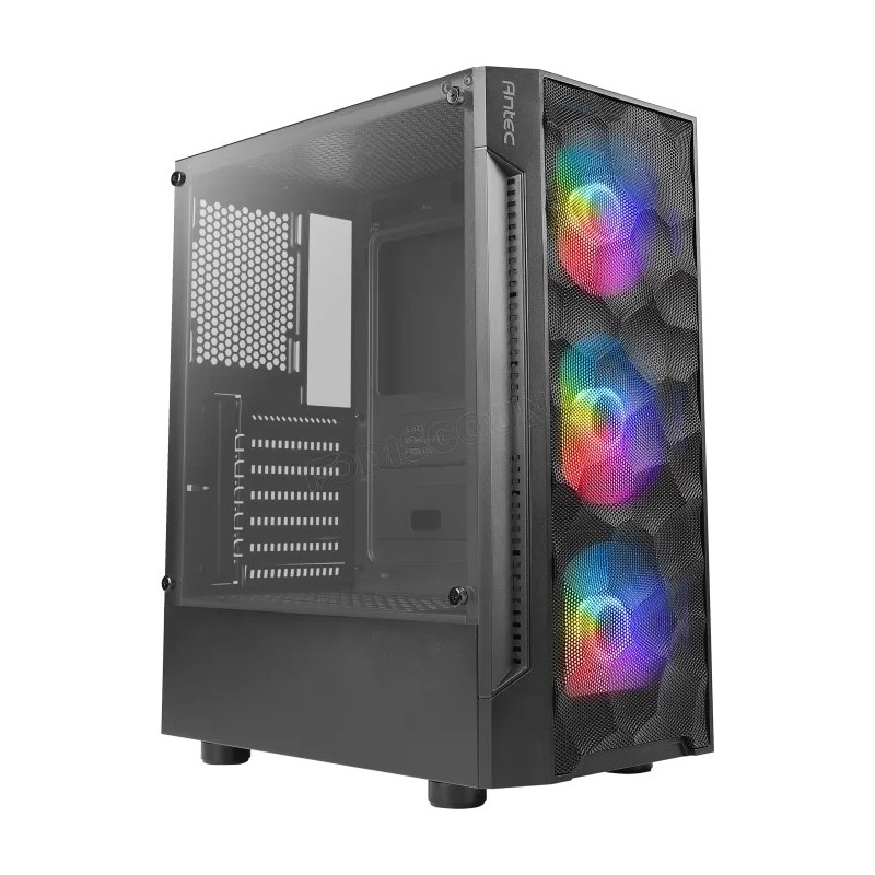 Boitier Moyen Tour ATX Antec NX260 RGB avec panneaux vitrés (Noir)