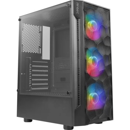 Boitier Moyen Tour ATX Antec NX260 RGB avec panneaux vitrés (Noir)