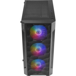 Boitier Moyen Tour ATX Antec NX260 RGB avec panneaux vitrés (Noir)