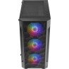 Boitier Moyen Tour ATX Antec NX260 RGB avec panneaux vitrés (Noir)