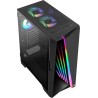 Boitier Moyen Tour ATX AeroCool Mirage V2 RGB avec panneau vitré (Noir)