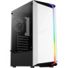 Boitier Moyen Tour ATX AeroCool Bionic RGB avec panneau vitré (Blanc)