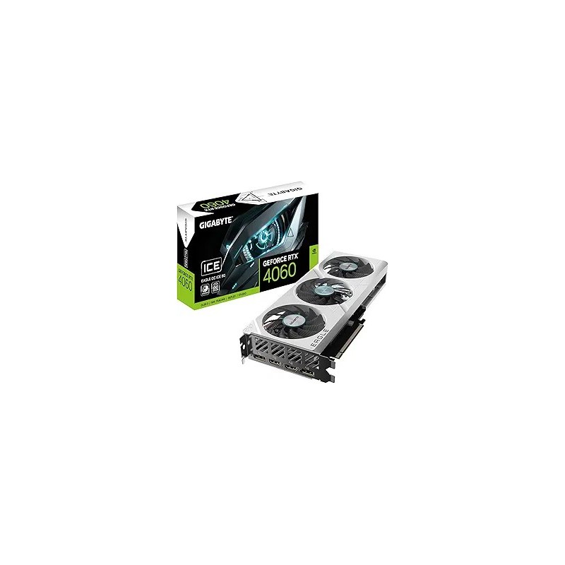 Carte Graphique Nvidia Gigabyte GeForce RTX 4060 Eagle Ice OC 8Go