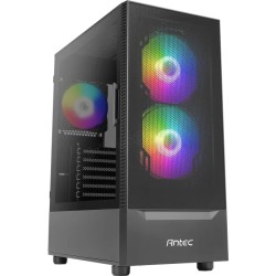 Boitier Moyen Tour ATX Antec NX410 RGB avec panneau vitré (Noir)