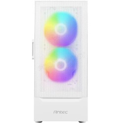 Boitier Moyen Tour ATX Antec NX410 RGB avec panneau vitré (Blanc)