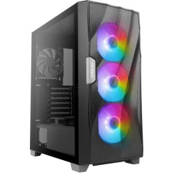 Boitier Moyen Tour ATX Antec Dark Fleet DF700 Flux RGB avec panneau vitré (Noir)