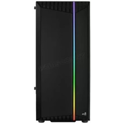 Boitier Moyen Tour ATX AeroCool Bionic RGB avec panneau vitré (Noir)