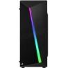 Boitier Moyen Tour ATX AeroCool Shard Tempered Glass RGB avec panneau vitré (Noir)