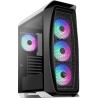 Boitier Moyen Tour ATX AeroCool Aero One Frost RGB avec panneau vitré (Blanc)