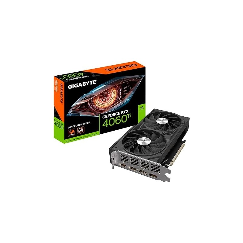 Carte Graphique Nvidia Gigabyte GeForce RTX 4060 Ti Windforce OC 16Go