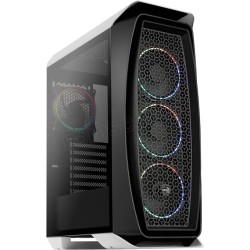 Boitier Moyen Tour ATX AeroCool Aero One Eclipse RGB avec panneau vitré (Blanc)