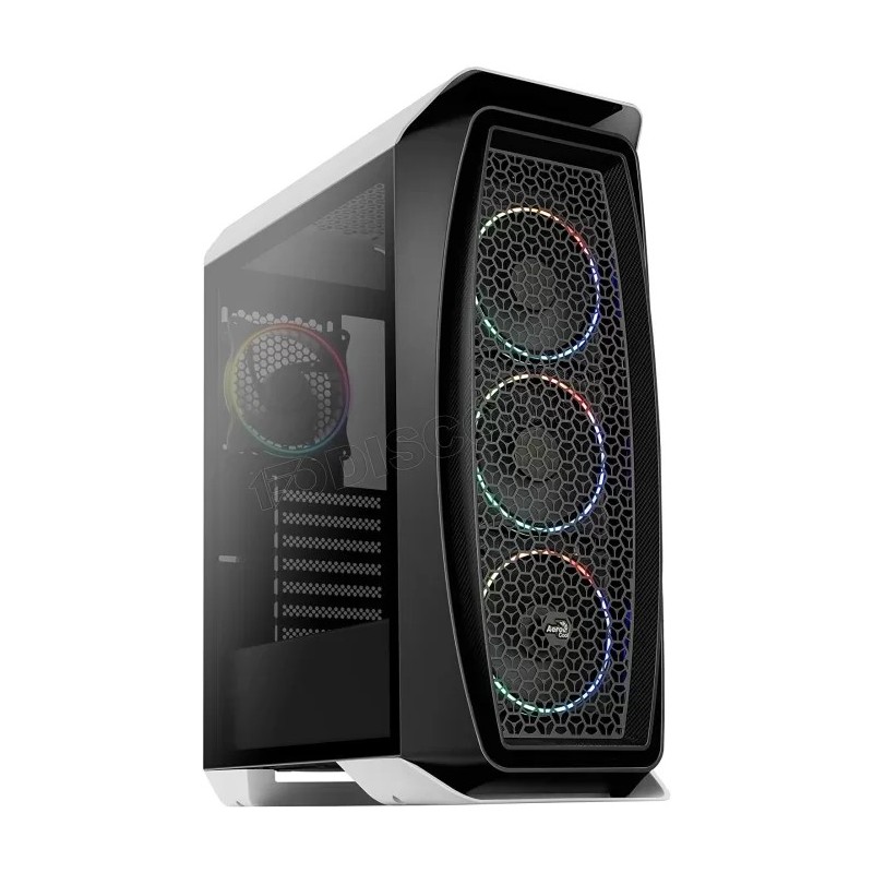 Boitier Moyen Tour ATX AeroCool Aero One Eclipse RGB avec panneau vitré (Blanc)