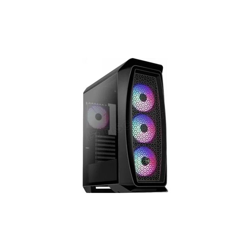 Boitier Moyen Tour ATX AeroCool Aero One Frost RGB avec panneau vitré (Noir)