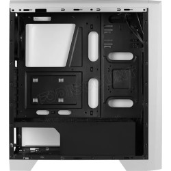 Boitier Moyen Tour ATX AeroCool Cylon Pro Tempered Glass RGB avec panneau vitré (Blanc)