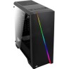 Boitier Moyen Tour ATX AeroCool Cylon RGB avec panneau vitré (Noir)