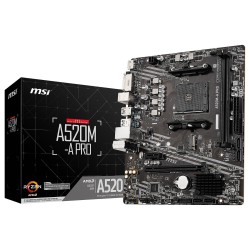 Carte Mère MSI A520M-A Pro (AM4) Micro ATX