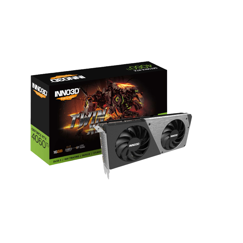 Carte Graphique Nvidia Inno3D GeForce RTX 4060 Ti Twin X2 16Go