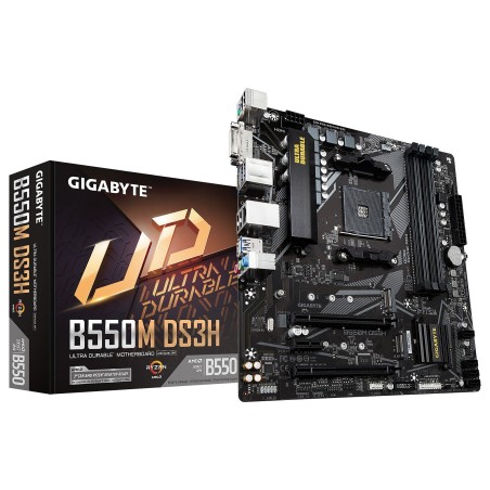 Carte Mère Gigabyte B550M DS3H (AM4) Micro ATX