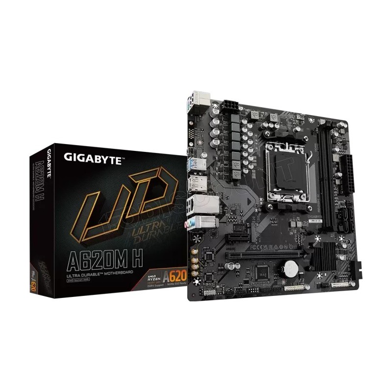 Carte Mère Gigabyte A620M H (AM5) Micro ATX