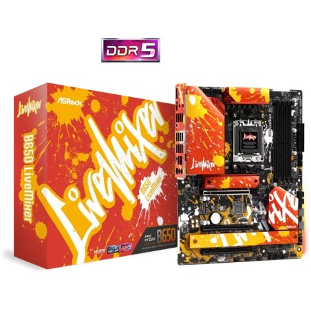 Carte Mère ASRock B650 LiveMixer (AM5)