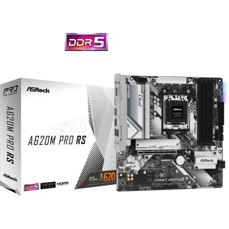 Carte Mère ASRock A620M Pro RS (AM5) Micro ATX