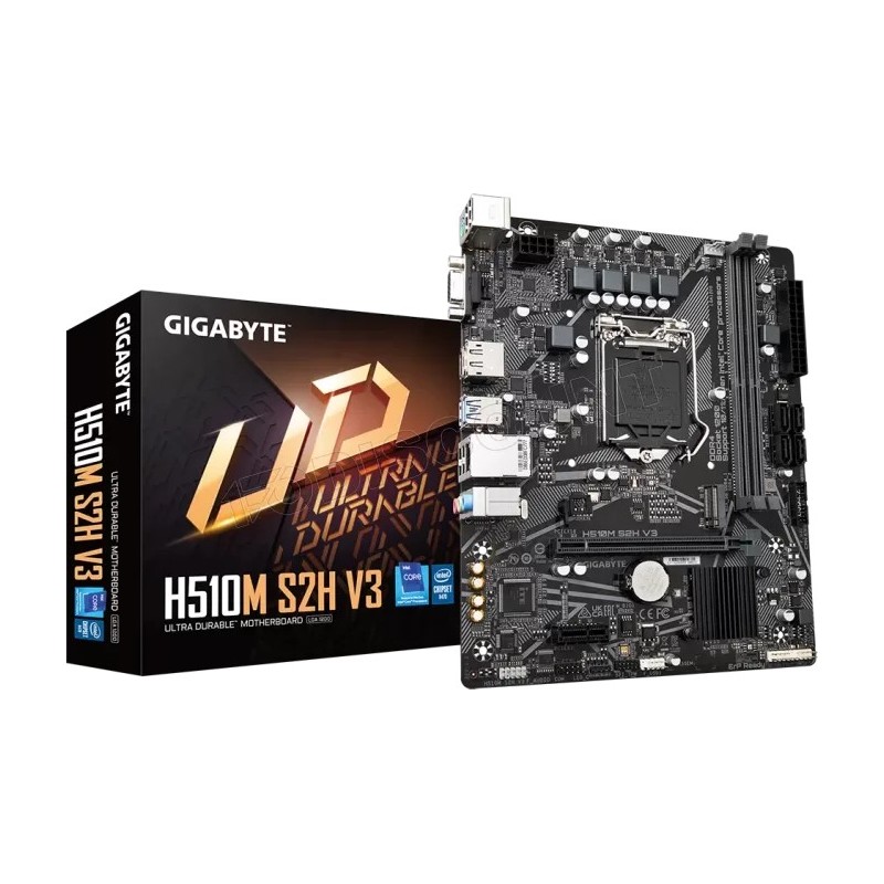 Carte Mère Gigabyte H410M H v2 (Intel LGA 1200) Micro ATX