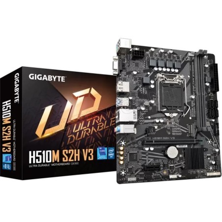 Carte Mère Gigabyte H410M H v2 (Intel LGA 1200) Micro ATX