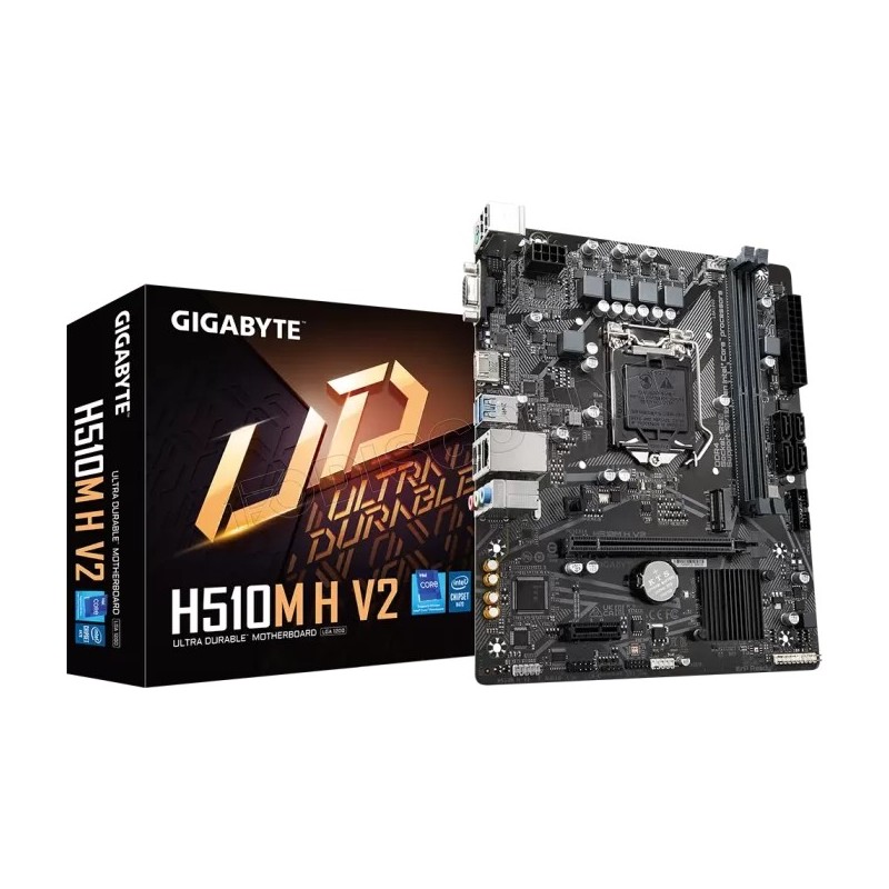 Carte Mère Gigabyte H510M H V2 (Intel LGA 1200) Micro ATX