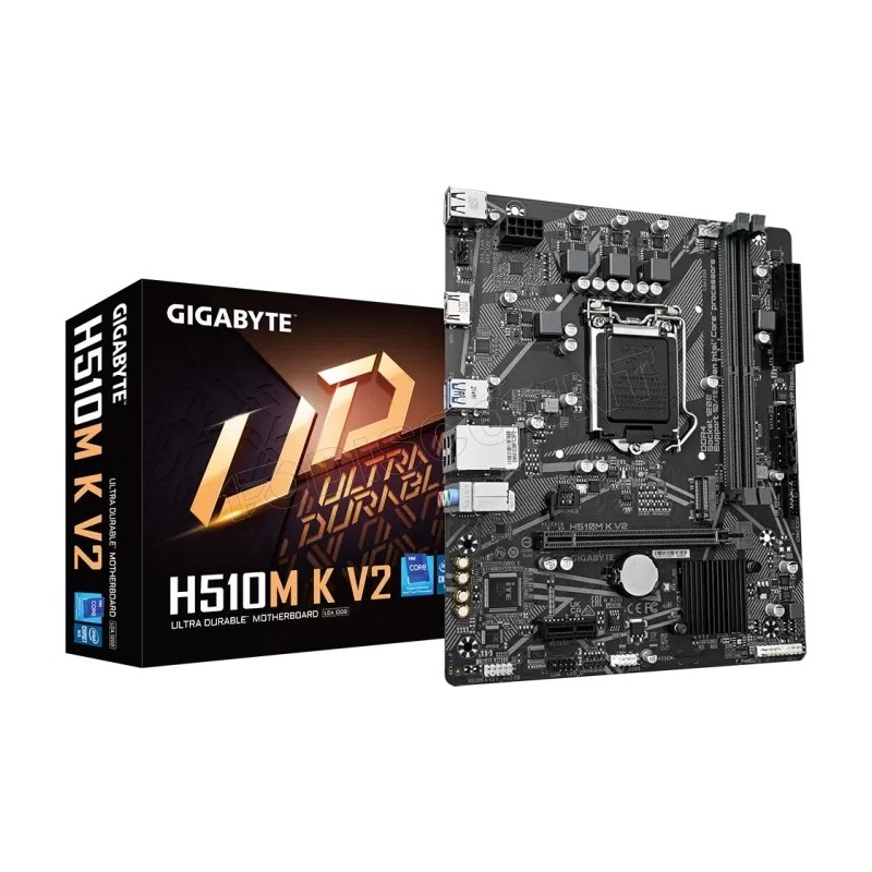 Carte Mère Gigabyte H510M-K V2 (Intel LGA 1200) Micro ATX