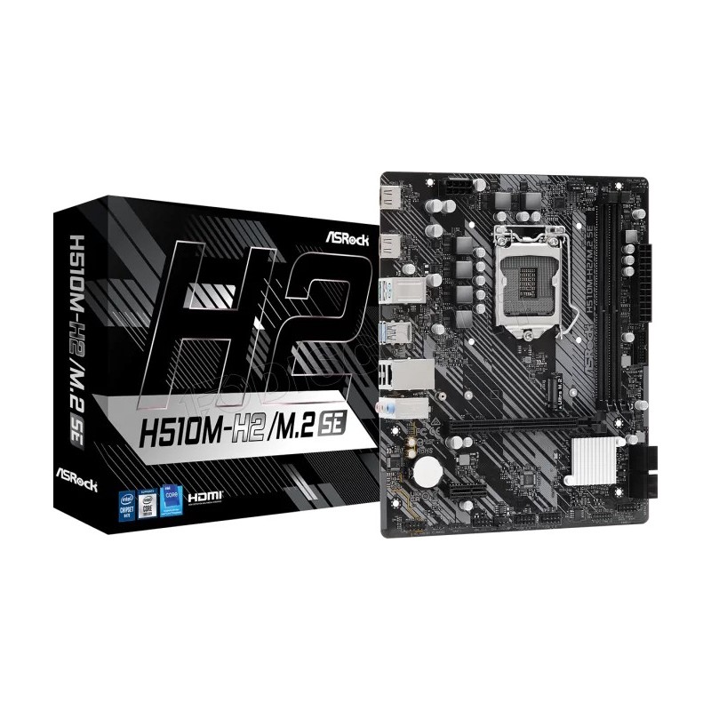 Carte Mère ASRock H510M-H2/M.2 SE (Intel LGA 1200) Micro ATX