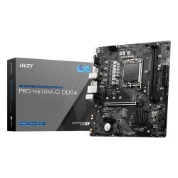 Carte Mère MSI Pro H610M-G DDR4 (Intel LGA 1700) Micro ATX