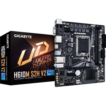 Carte Mère Gigabyte H610M S2H V2 DDR5 (Intel LGA 1700) Micro ATX