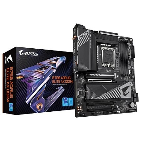 Carte Mère Gigabyte B760 Aorus Elite AX DDR4 (Intel LGA 1700)