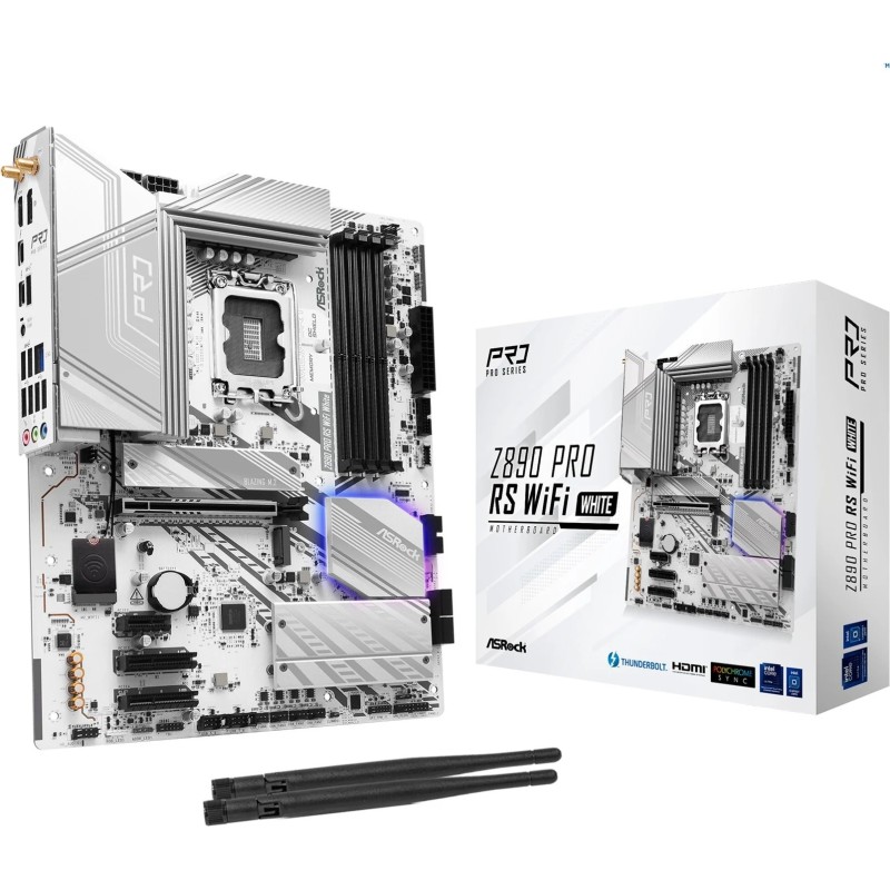 Carte Mère ASRock Z890 Pro Race Sport WiFi White (Intel LGA 1851)