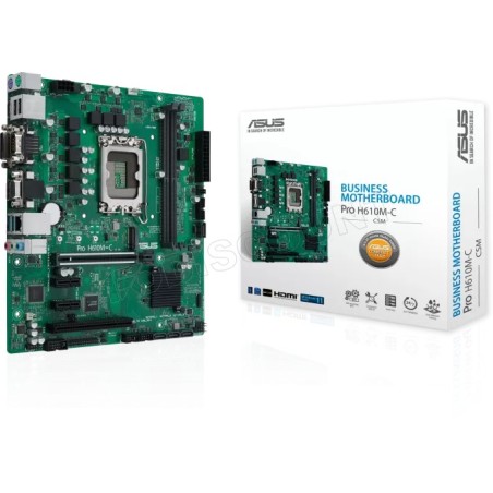 Carte Mère Asus Pro H610M-C-CSM DDR5 (Intel LGA 1700) Micro ATX