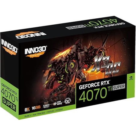 Carte Graphique Nvidia Inno3D GeForce RTX 4070 Ti Super X3 OC 16Go