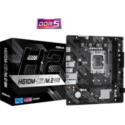 Carte Mère ASRock H610M-H2/M.2 DDR5 (Intel LGA 1700) Micro ATX