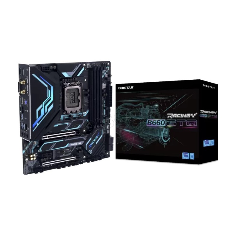 Carte Mère Biostar B660GTQ (Intel LGA 1700) Micro ATX