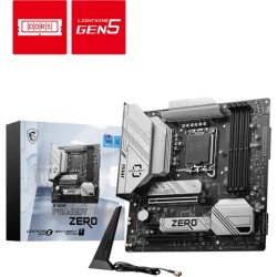 Carte Mère MSI B760M Project Zero DDR5 (Intel LGA 1700) Micro ATX