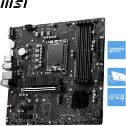 Carte Mère MSI Pro B760M-P DDR4 (Intel LGA 1700) Micro ATX