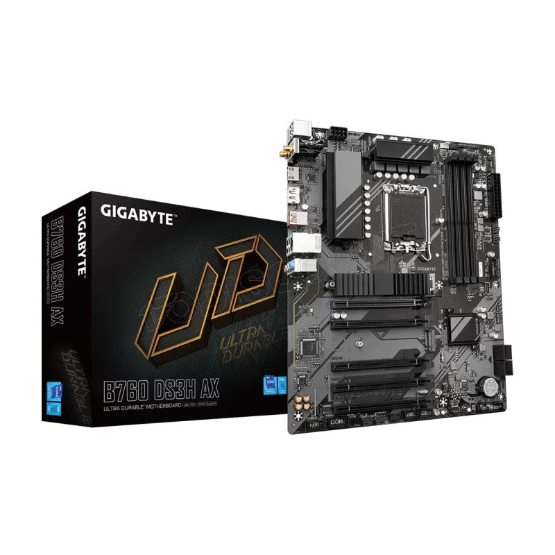 Carte Mère Gigabyte B760 DS3H AX DDR5 (Intel LGA 1700)