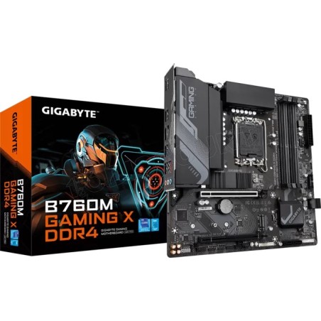 Carte Mère Gigabyte B760M Gaming X DDR4 (Intel LGA 1700) Micro ATX