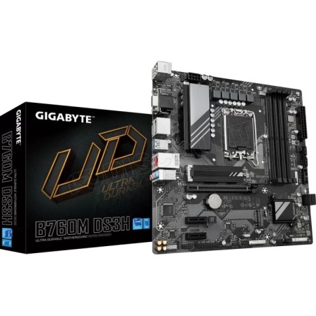 Carte Mère Gigabyte B760M DS3H DDR5 (Intel LGA 1700) Micro ATX