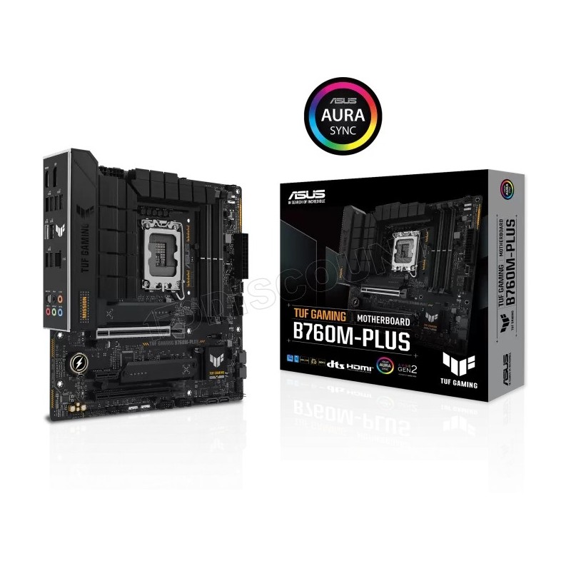 Carte Mère Asus Tuf Gaming B760M-Plus WiFi DDR5 (Intel LGA 1700) Micro ATX