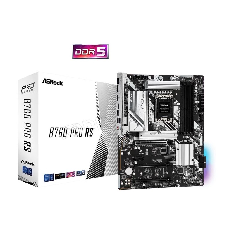 Carte Mère ASRock B760 Pro RS WiFi DDR5 (Intel LGA 1700)