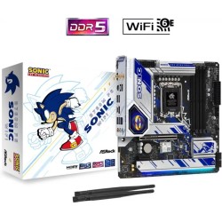 Carte Mère ASRock B760M Phantom Gaming Sonic WiFi DDR5(Intel LGA 1700) Micro ATX